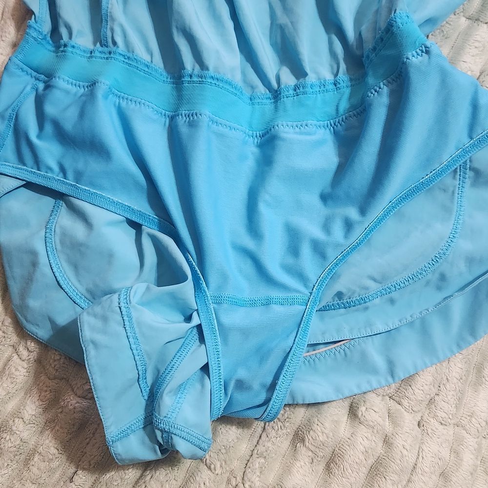 Athletica Blue Sleeveless Jumpsuit lululemon - Picture 5 of 6